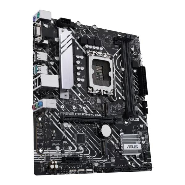1700 ASUS PRIME H610M-A D4-CSM  mATX Motherboard Intel H610